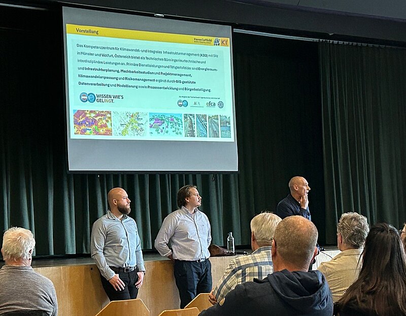 Vorstellung des Projekts und der Beteiligten.